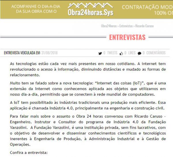 Recorte matéria Aquarius